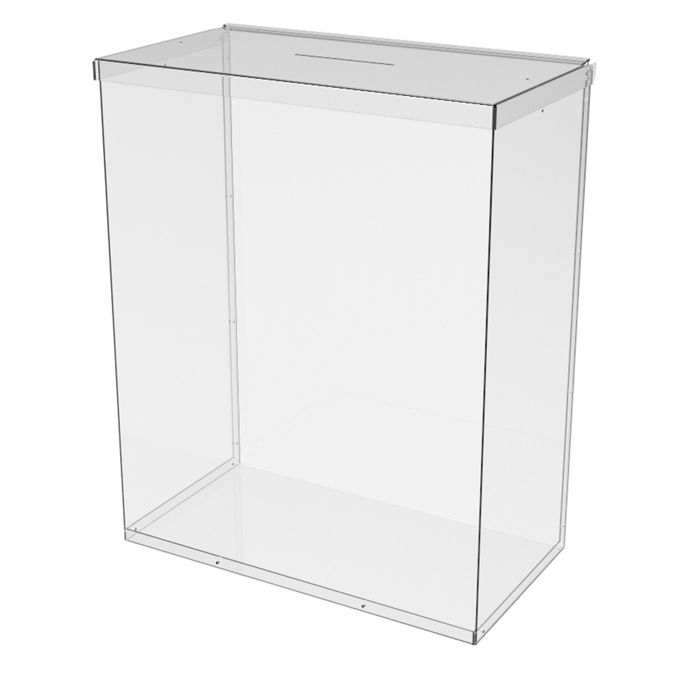 Ящик EKOSTAR без замка для пожертвований и сбора денег 400x215x500. Объем 43 литра Киев - изображение 1