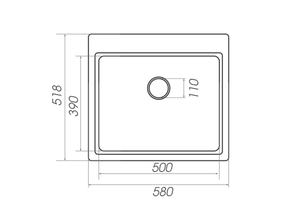 VALESO Гранітна мийка для кухні VALESO VESTA 5852 матова Біла в крапку Киев - изображение 5