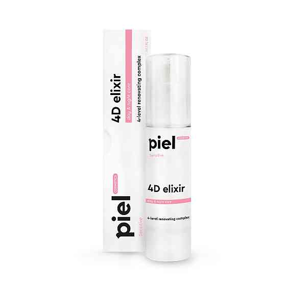 Відновлювальний комплекс для гіперчутливої шкіри Piel 4D Elixir DNA of youth 50 мл Дніпро