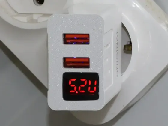 Зарядний пристрій USBx2 LCD 220В 3.1А LCD Original APD-2S для портативної техніки | Адаптер для заряджання Одеса