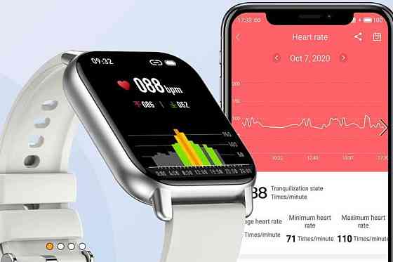 СМАРТ - Часы: Hoxe Y6 Greame White. Киев