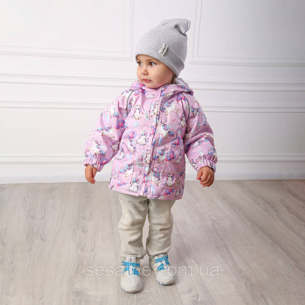 Дитяча Куртка-парку демісезонна Єдинороги Харків - фото 3