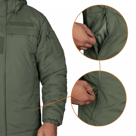 Тактическая теплая мужская куртка Patrol System 3.0 Оливковый M Винница