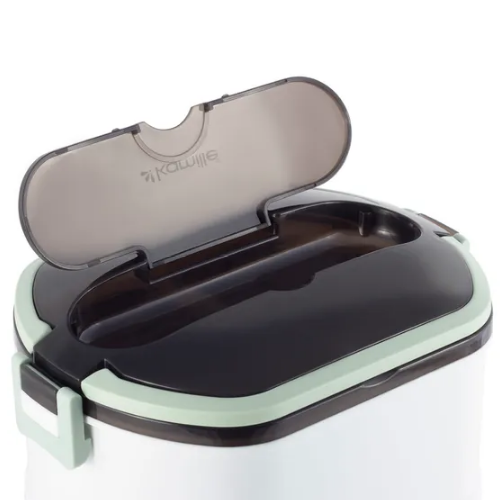 Ланч-бокс подвійний (корпус пластик/внутр.ємність+кришка нерж.сталь) KAMILLE Житомир - фото 9