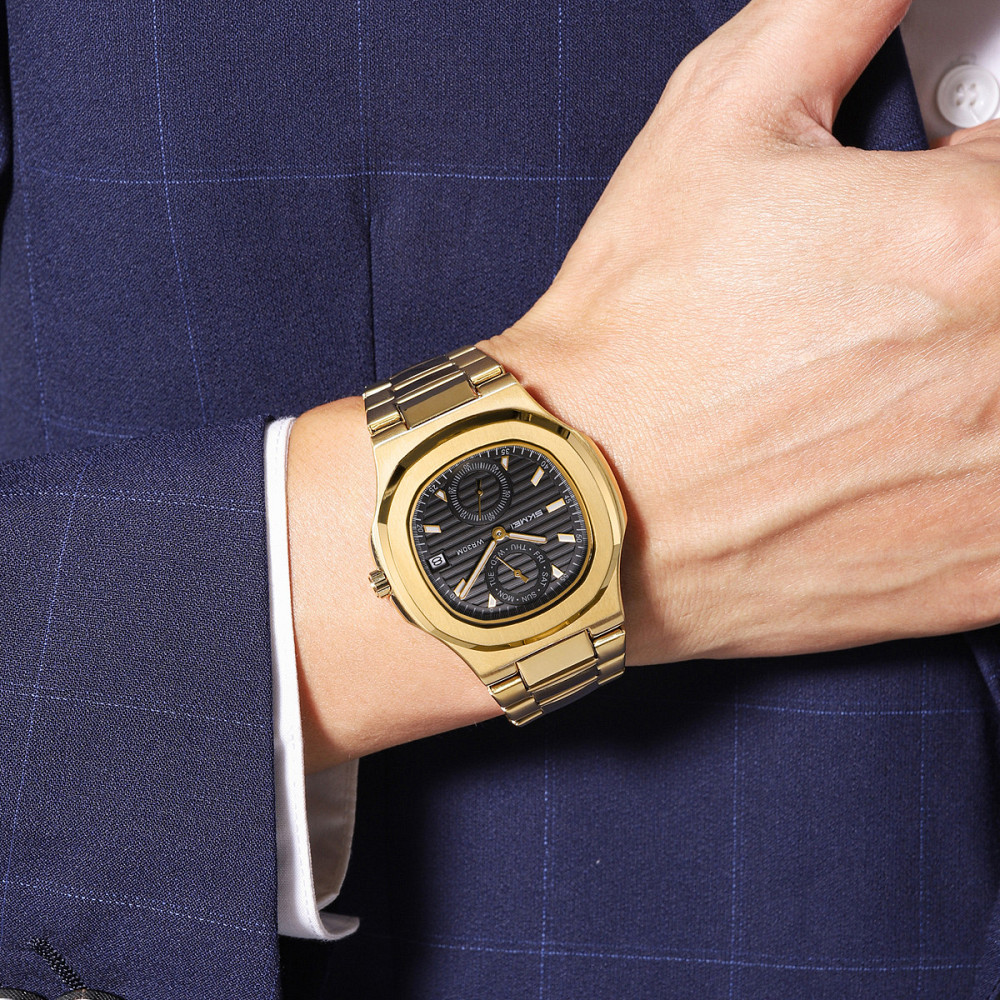 Skmei 2423GD Gold Киев - изображение 3