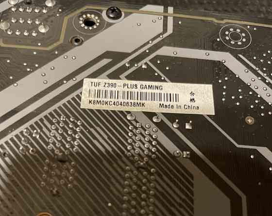 Материнська плата ASUS TUF Z390 Plus Gaming. Київ