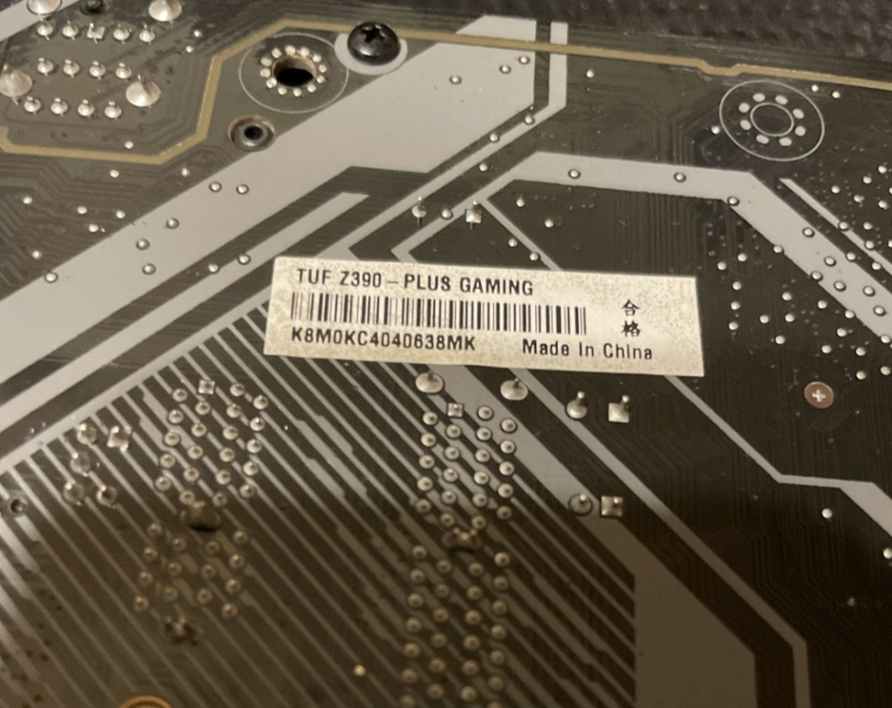 Материнська плата ASUS TUF Z390 Plus Gaming. Київ - фото 1