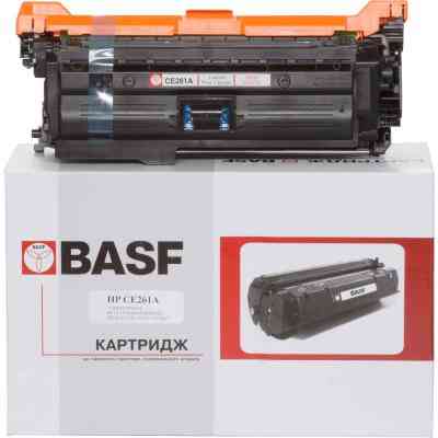 Картридж BASF для HP CLJ CP4025dn/4525xh аналог CE261A Cyan (KT-CE261A) Вінниця