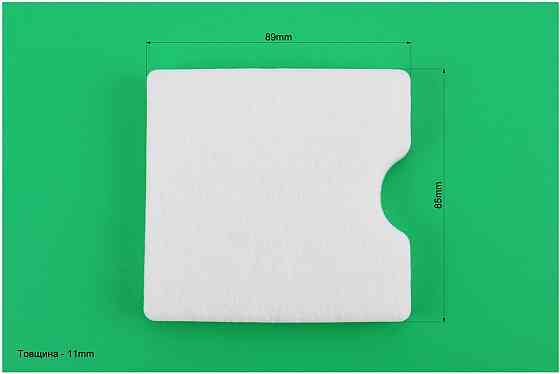 Фільтр повітряний - елемент квадратний (одна виборка), фібра Киев