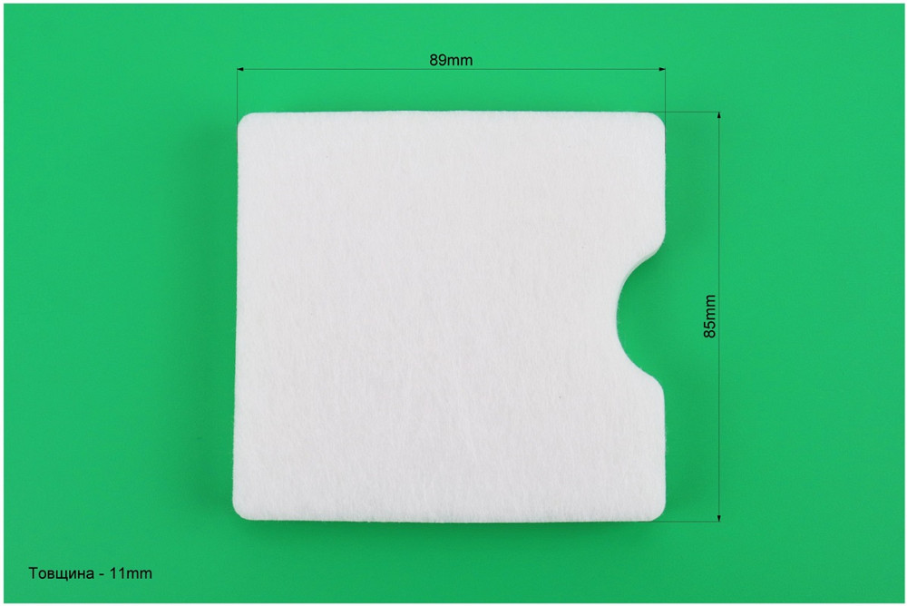 Фільтр повітряний - елемент квадратний (одна виборка), фібра Київ - фото 2