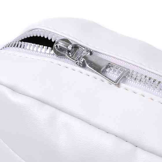 Елегантна жіноча сумка крос-боді з монетницею з екошкіри Vintage 22798 Білий Київ