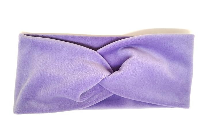 Жіноча пов'язка стильна бузкова Київ - фото 1