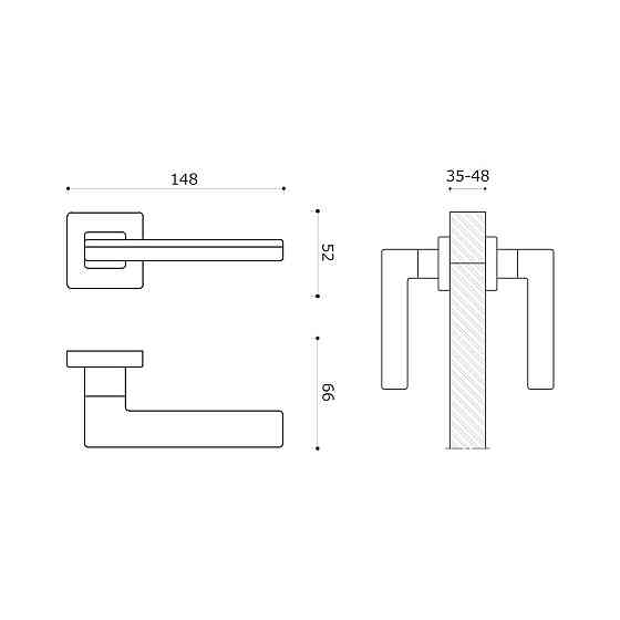 Ручка SYSTEM LARISSA HA100RO11 CR-CR/AL6 Київ
