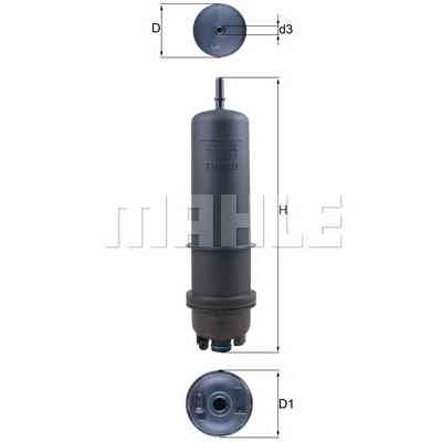 Фільтр паливний KOLBENSCHMIDT KL872/7 Вінниця