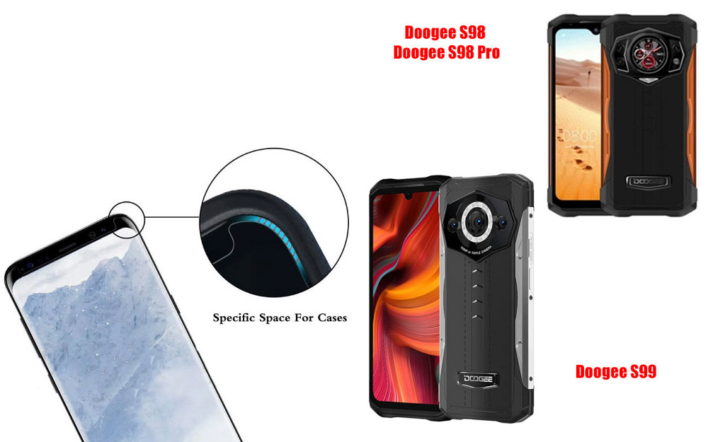 Захисне скло HyperGlass Pro для Doogee S98, S98 Pro, S99 – максимальна чутливість та захист Київ - фото 3