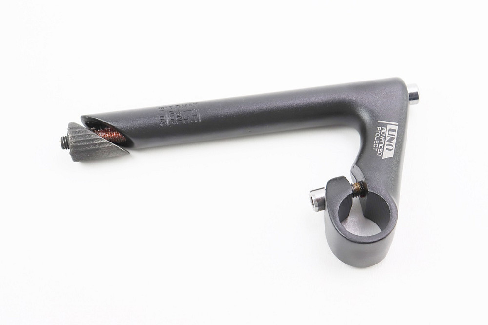 Винос керма ROAD 22,2x25,4х80мм, нахил вниз 30°, алюмінієвий, чорний KL-80 Київ - фото 1