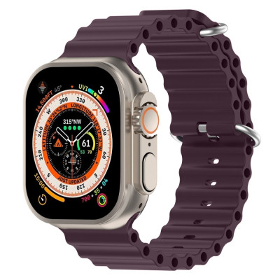 Ремешок для смарт-часов Armorstandart Ocean Band для Apple Watch 49/46/45/44/42 (Series 1-3) Berry Purple (ARM74243) Винница - изображение 2