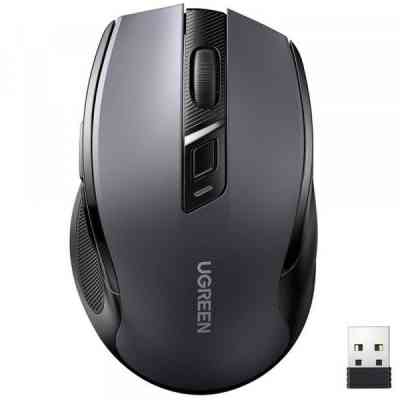 Мишка Ugreen MU006 Ergonomic Wireless Gray/Black (15063) Вінниця