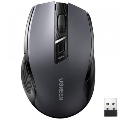Мишка Ugreen MU006 Ergonomic Wireless Gray/Black (15063) Вінниця - фото 1