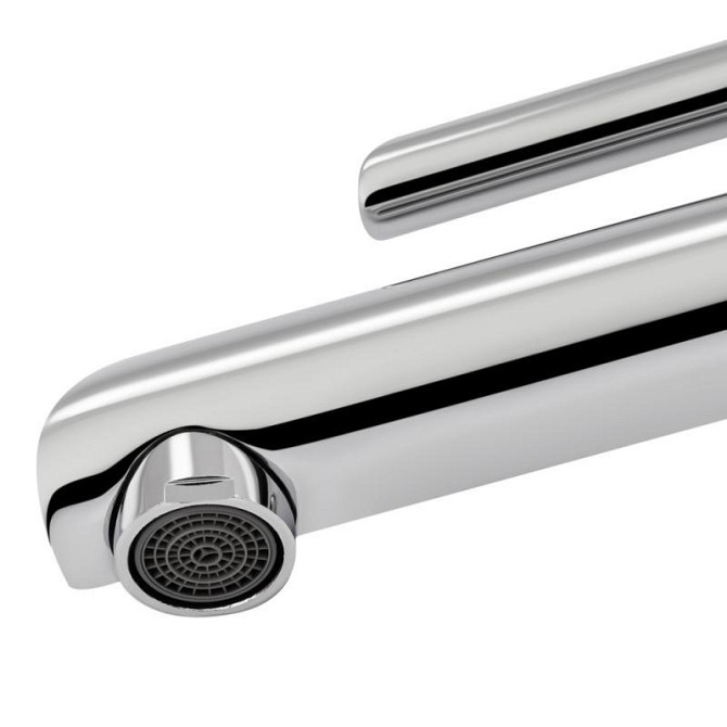 Змішувач для раковини Qtap Grand QTGRACRM001F (k35), одноважільний, низький, хром Chrome Харків - фото 5