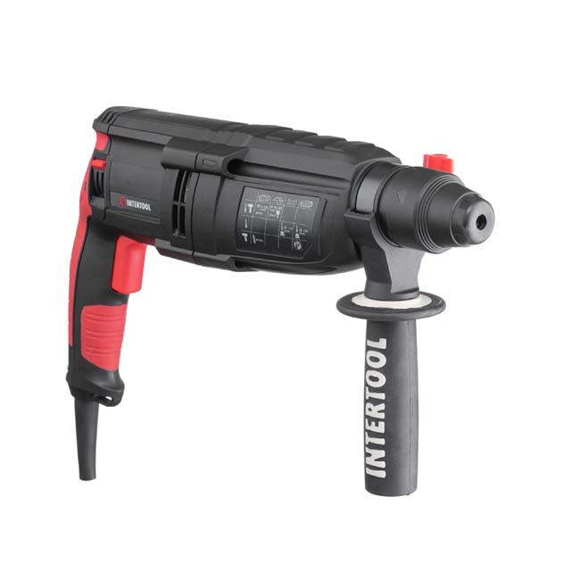 Перфоратор, 1,0 кВт, 3,2 Дж, 0-1300 об/хв, 0-5100 уд/хв, 3 режими INTERTOOL WT-0170 Київ - фото 4