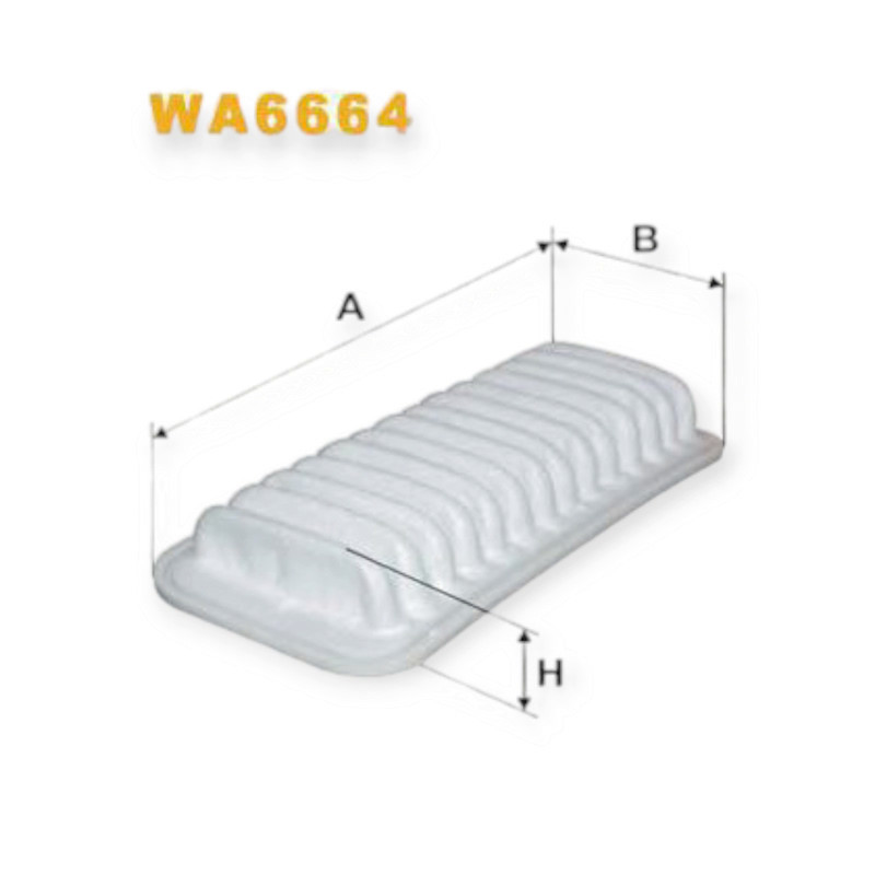 Фільтр Toyota Yaris 1.0I 16V (1SZ-FE) 1.3I 16V повітряний Мукачево - фото 1