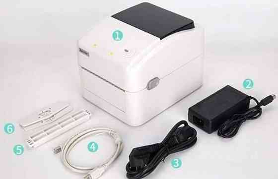Принтер этикеток Xprinter XP-420B WI-FI+USB подходит к Новой Почте. Харьков
