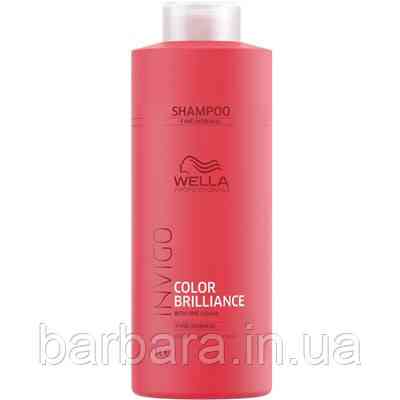 Шампунь для фарбованого жорсткого волосся Wella Invigo Color Brilliance Забарвлені, 1000 мл Київ