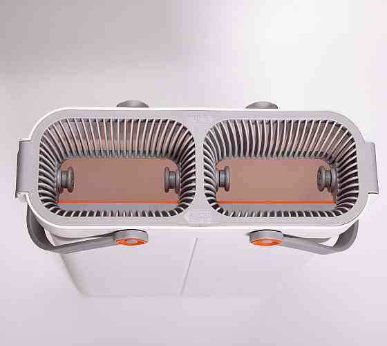 Швабра з відром для миття підлоги з мікрофіброю Київ