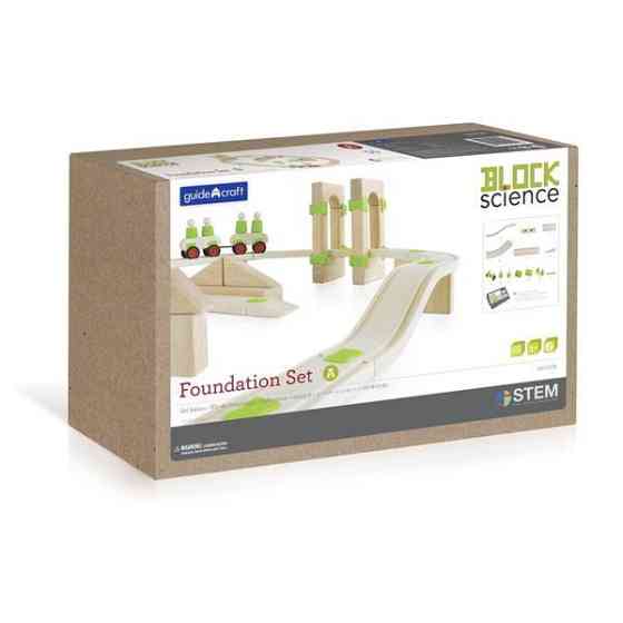 Дерев'яна дорога Guidecraft Block Science Мости світу, 55 деталей (G2100R) Харків