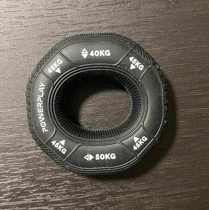 Кистевий еспандер ручний набір 3в1 для пальців рук і зап'ястя Powerlay для реабілітації після травм Київ - фото 3