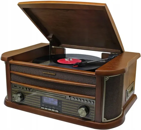 Проигрователь Грамофон Soundmaster NR545DAB brązowy (NR545DAB) Киев
