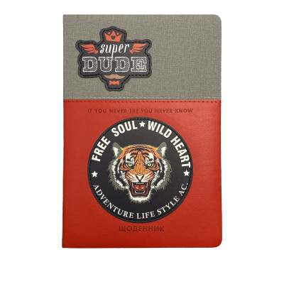 Дневник школьный ZiBi Double В5 Твердая обложка из искусственной кожи с поролоном 48 листов (ZB.13229-05) Винница - изображение 1