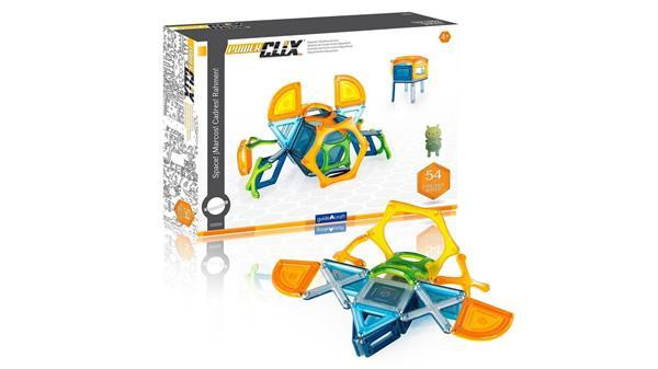 Магнітний конструктор Guidecraft PowerClix Explorer Series Космос, 54 деталі (G9470) Харьков - изображение 9