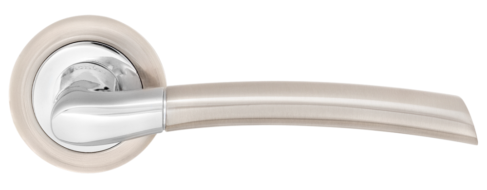 Ручка Z-1210 SN/CP матовий нікель/полірований хром Київ - фото 1