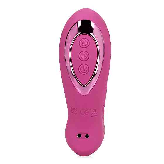 Вибратор для точки G Loveline Thrusting and Tapping Vibrator - Powerful Pink Sex Aura Киев