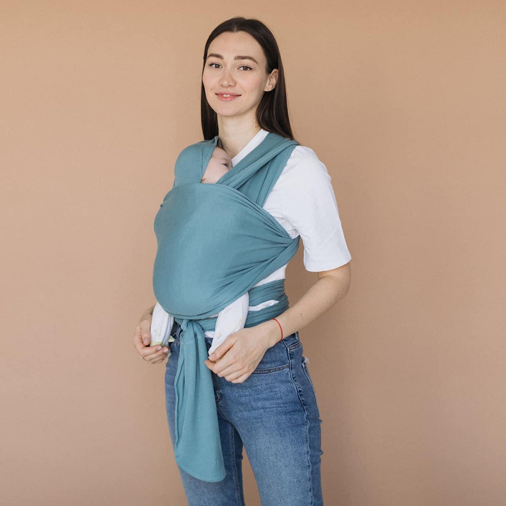 Трикотажний слінг-шарф Love & Carry - Лагуна (модал) Київ - фото 1