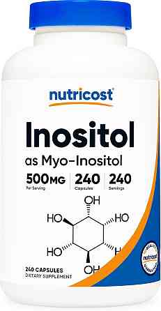 Inositol, 500 mg, 240 Capsules Луцьк