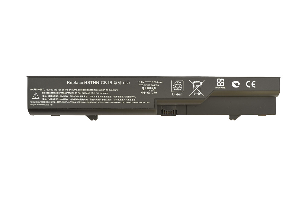 Аккумулятор для ноутбука HP Compaq HSTNN-IB1A ProBook 4320s 10.8V Black 5200mAh OEM Вінниця - фото 1