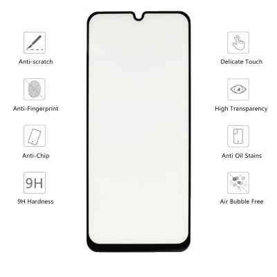 Стекло защитное Drobak для Samsung Galaxy A50s (Black) (441624) Винница