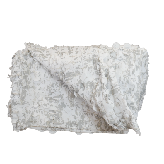 Зимова маскувальна сітка Militex Зимовий мультикам 5х10м (площа 50 кв.м.) Біла маскувальна сітка Київ