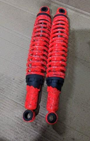 Амортизатори (пара) Delta 345mm, регульовані (помаранчеві) EVO Киев - изображение 1