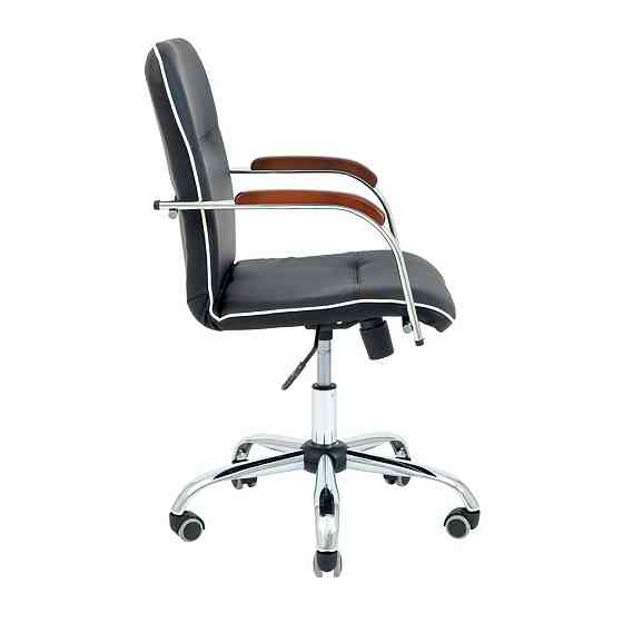 Офісне крісло керівника Samba Roll М1 Tilt Хром Чорний Київ