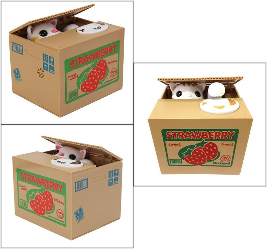 Іграшкова скарбничка 6+ HmiL-U Automatic Cat Stealing Coins Луцьк - фото 2