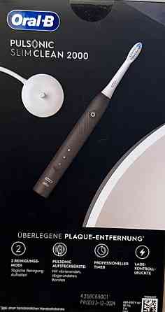Oral-B Pulsonic SlimClean 2000 Black – звукова зубна щітка. Київ