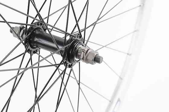 Колесо 28" переднє V-brake, обід "крапля" алюмінієвий, втулка 14Gх36H, кріпл. гайка, "GRAVITY" Київ