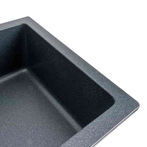 Гранітна мийка для кухні VALESO PARUANA 7945 матова Антрацит Коломыя