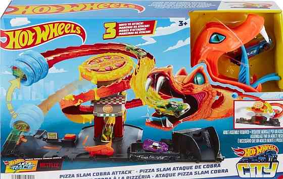 Трек Хот Вилс Атака Кобры Hot Wheels City Pizza Slam Cobra Attack. Харьков