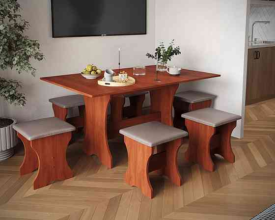 Две табуретки (комплект 2 шт) 35х35х44 см / МС - Яблоня Львов