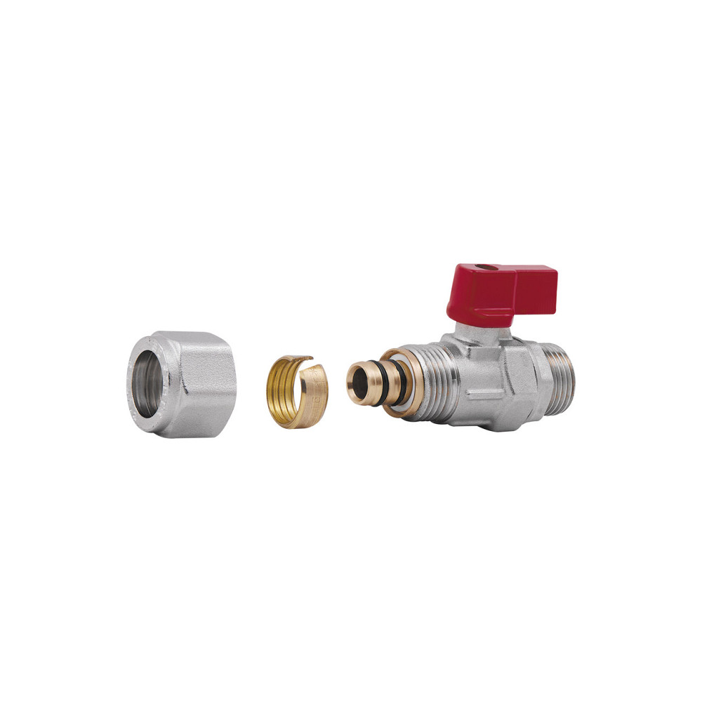 Кран кульовий обтискний Thermo Alliance Forte 16х1/2" НР SF262W15 Київ - фото 4